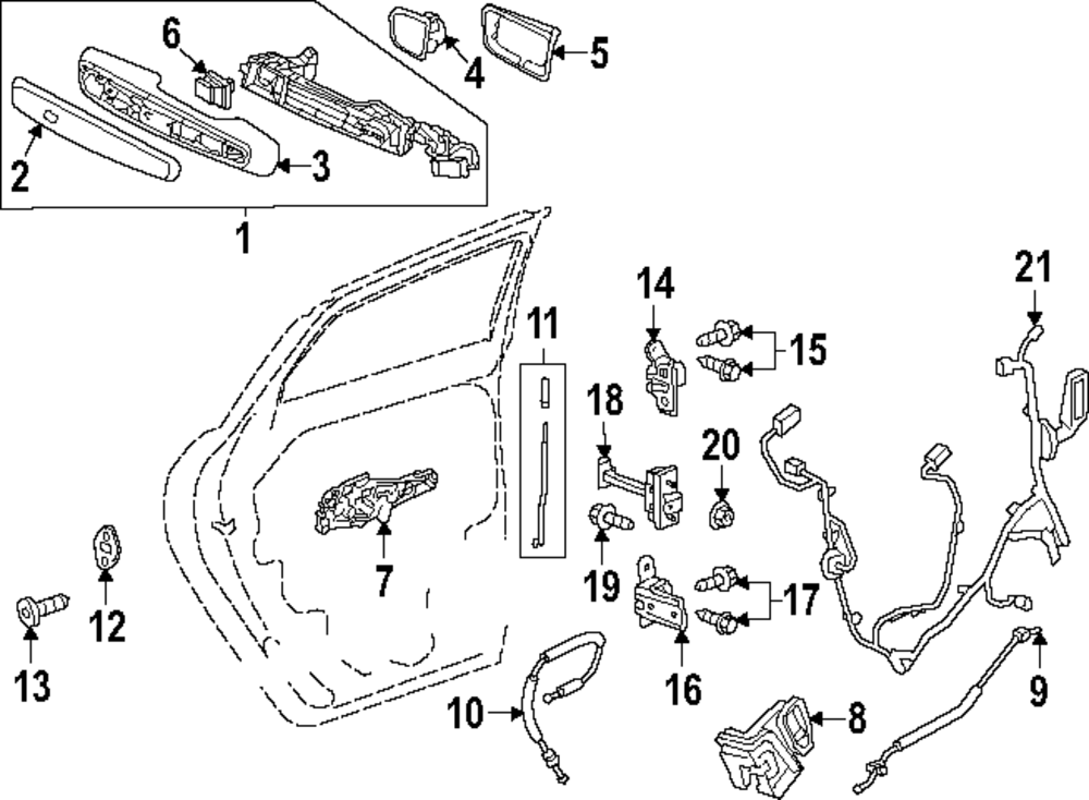 Genuine GM Door Wiring Harness 26491523 | eBay
