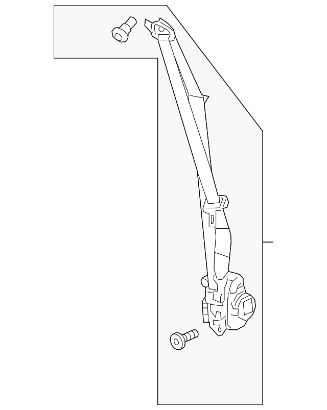 23364738 GM Very Light Cashmere Driver Seat Belt with Retractor GM