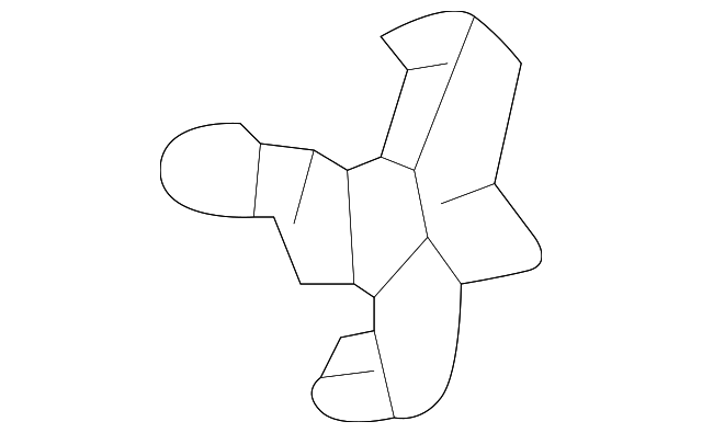 Drip Molding Clip 7L6-853-585