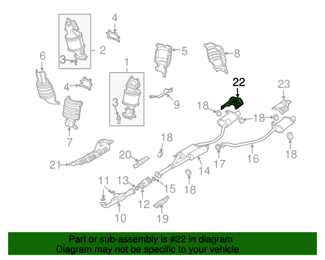 20072013 Acura MDX Heat Shield 74655STXA00 Acura Parts World