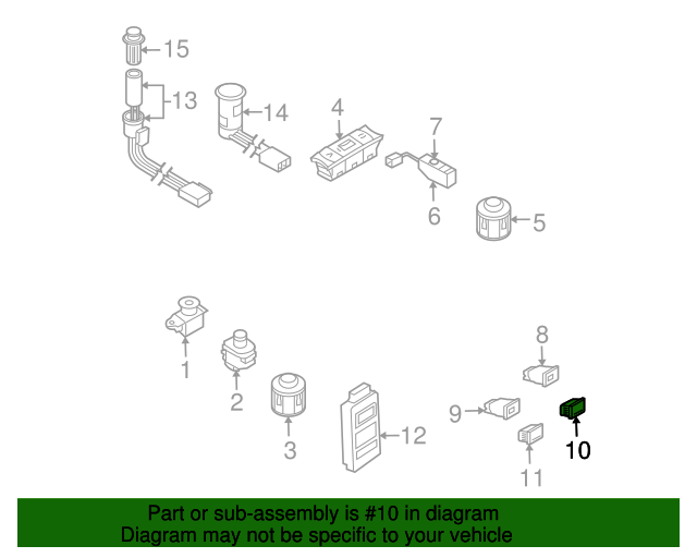 Console Body Cap 7L6-864-437-A-75R