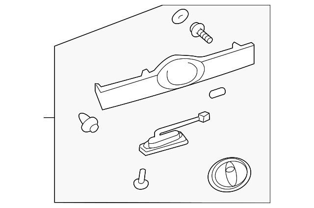 TOYOTA Genuine 64330-12640-06 Package Tray Trim Panel Assembly TOYOTA Genuine 64330-12640-06 Package Tray Trim Panel Assembly