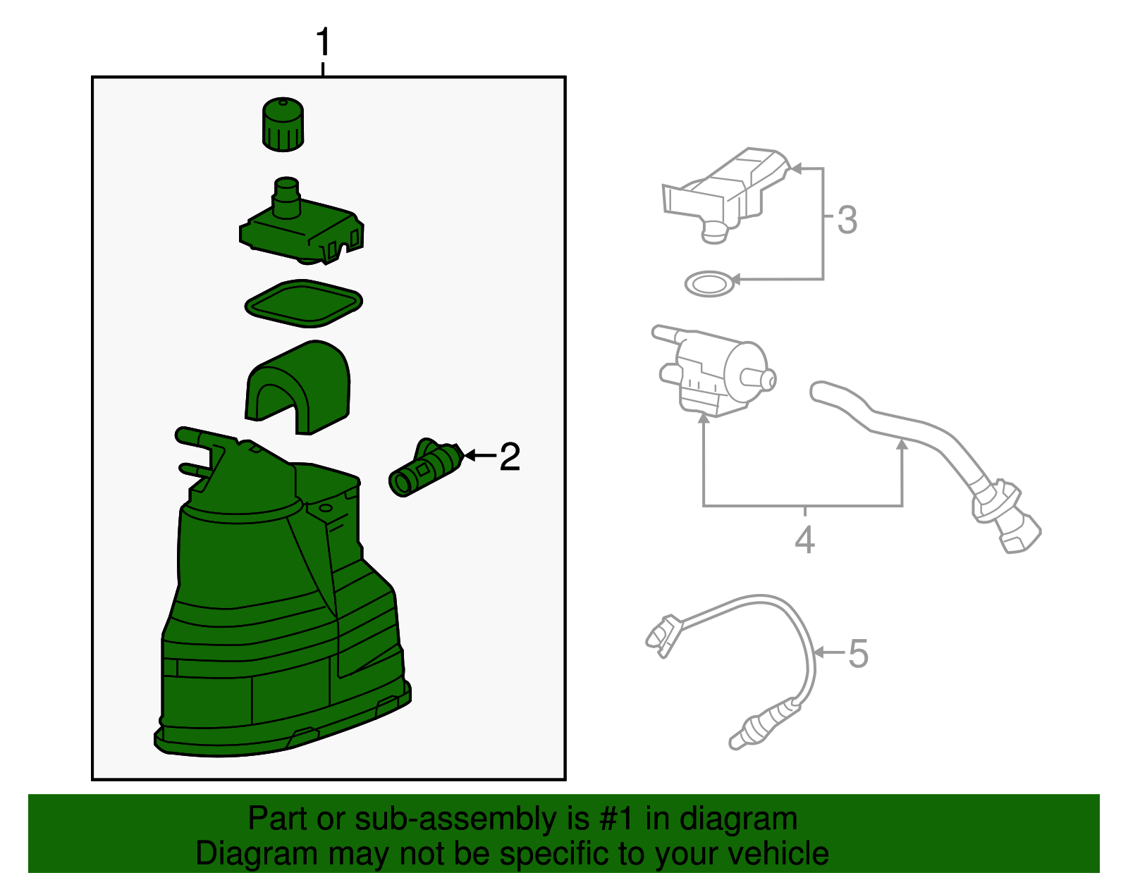 Vapor Canister - GM (84080054)