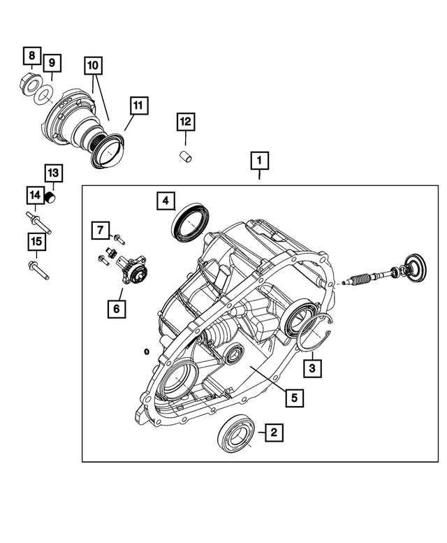 Transfer Case Position Sensor