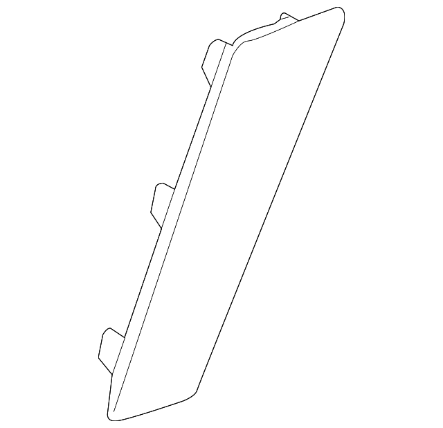 Choccachino Rear Seat Entertainment System Video Display Pivot Cover - Buick (90921219)