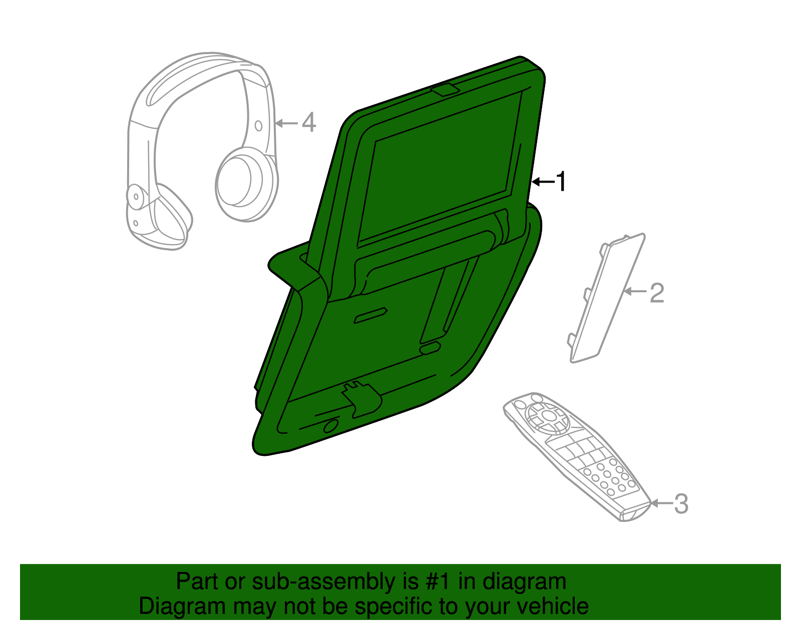 Display Unit - Buick (90921199)