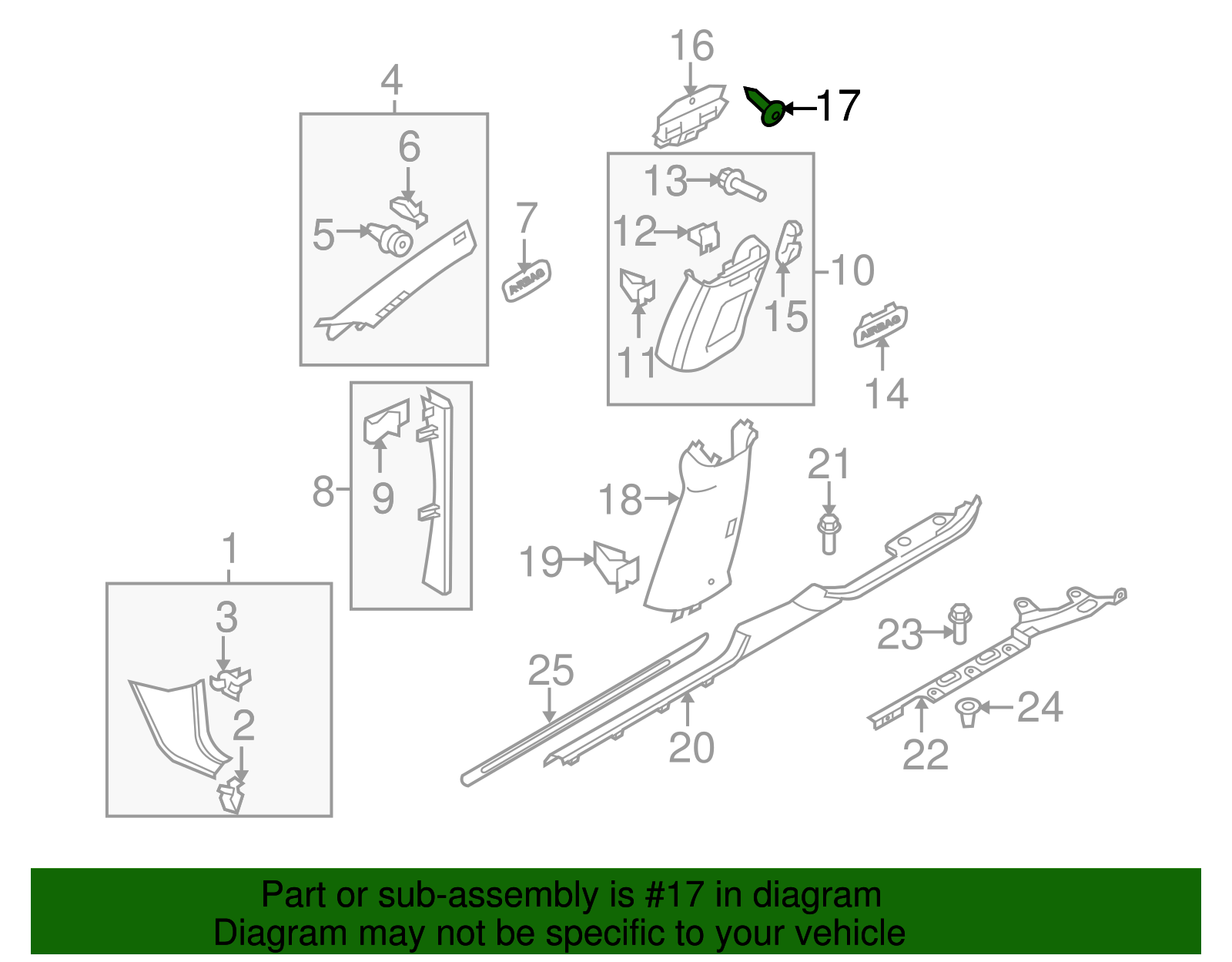 Mount Plate Screw - Volkswagen (N-909-101-02)