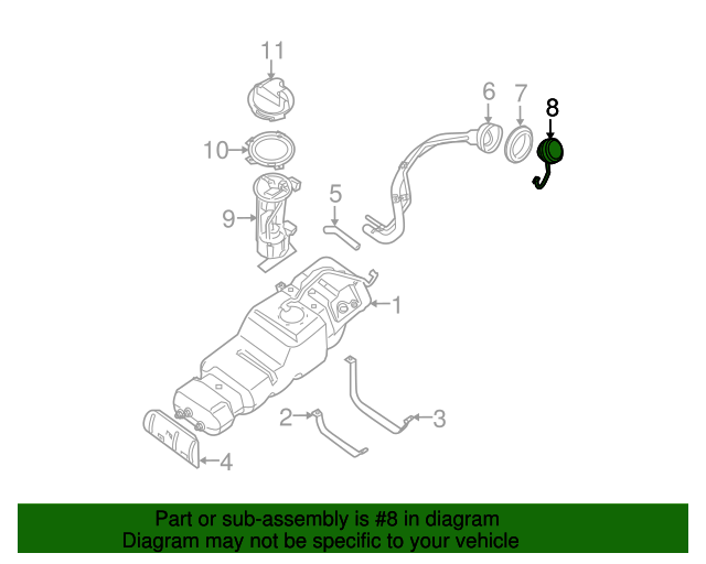 20062011 Nissan 20072011 Nissan Titan Frontier Xterra Pathfinder Fuel