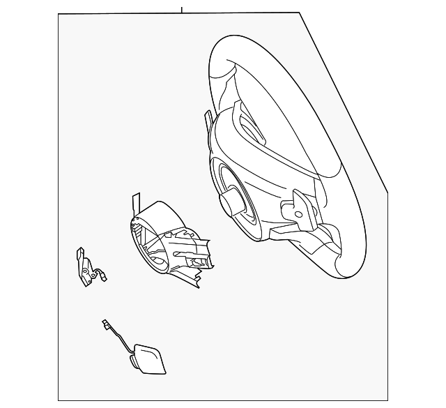099-460-96-07-9E38 - Steering Wheel 2021-2024 Mercedes-Benz 