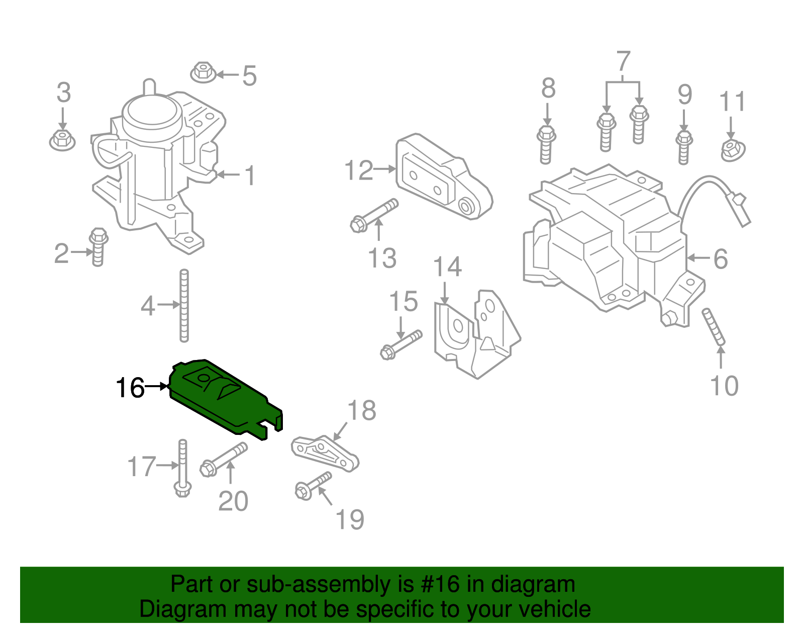 Torsion Damper - Ford (GD9Z-6068-F)