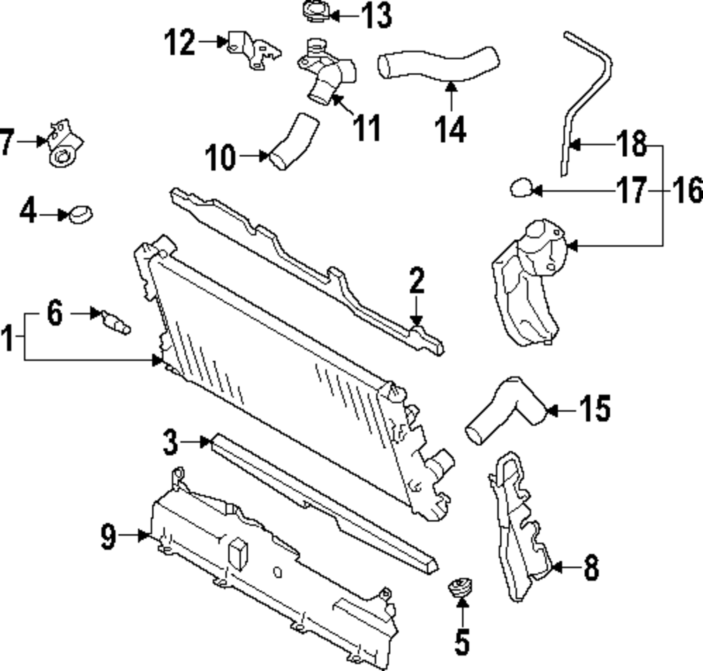 2022-2024 Toyota GR86 2022-2024 Toyota GR86 - Radiator Assembly SU003 ...