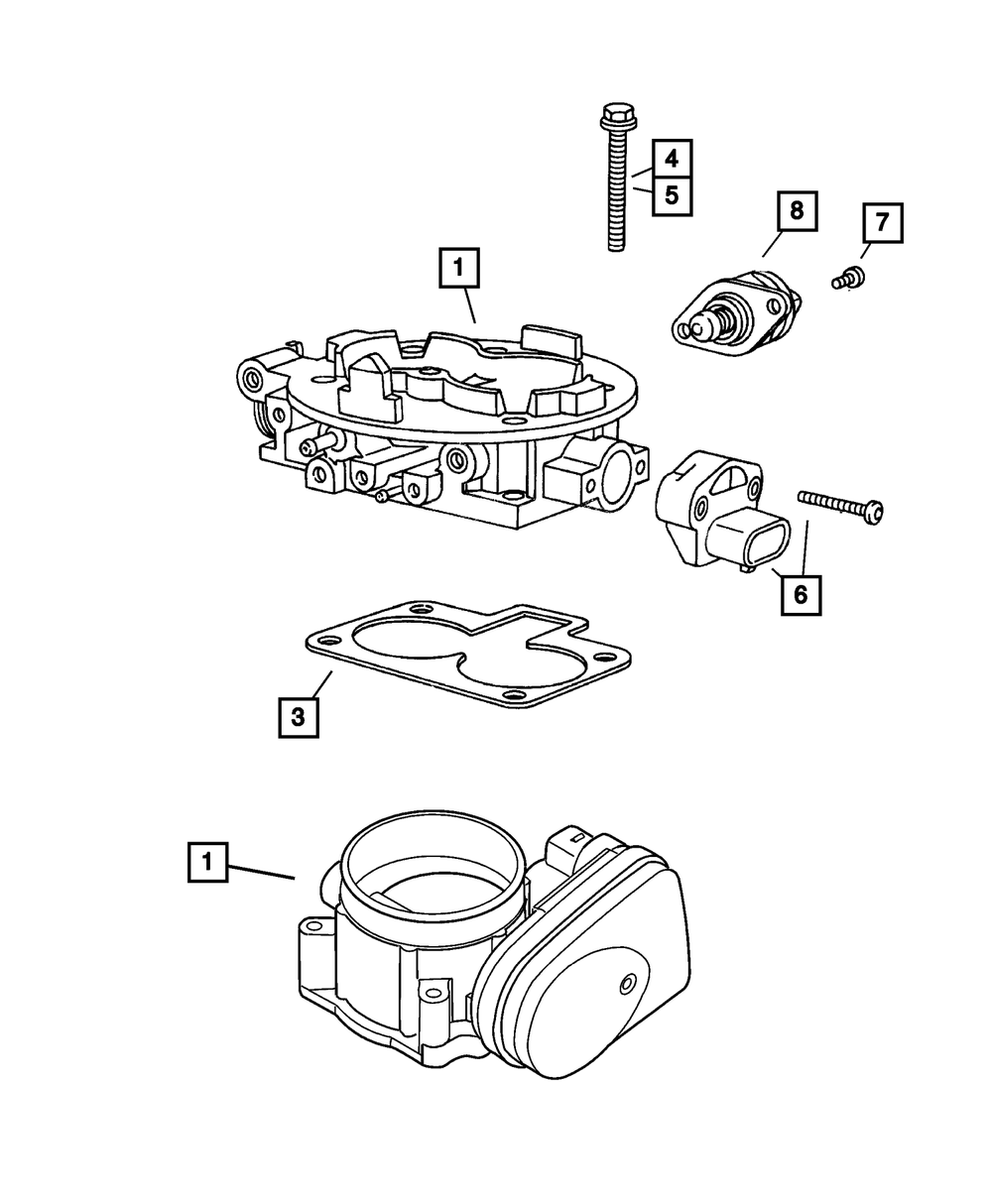 68194114AA INTAKE MANIFOLD FITS 2009-2021 2020 DODGE RAM 1500 2500 3500