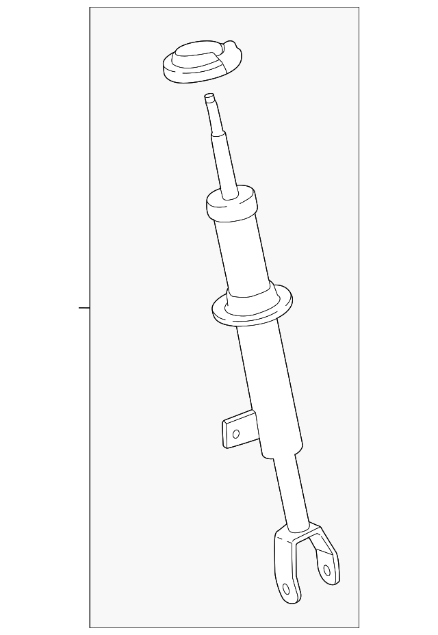 Front Passenger Shock Absorber - Cadillac (84130115)
