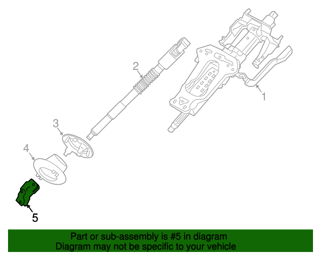 Genuine BMW 32306864587 Steering Shaft Universal Joint FREE