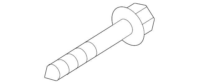 Suspension Stabilizer Bar Link Bolt - Volkswagen (N-105-924-02)