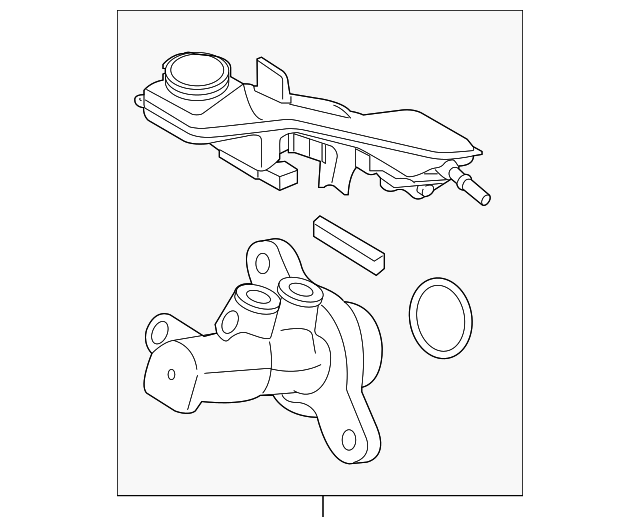 Master Cylinder - Scion (47201-WB003)