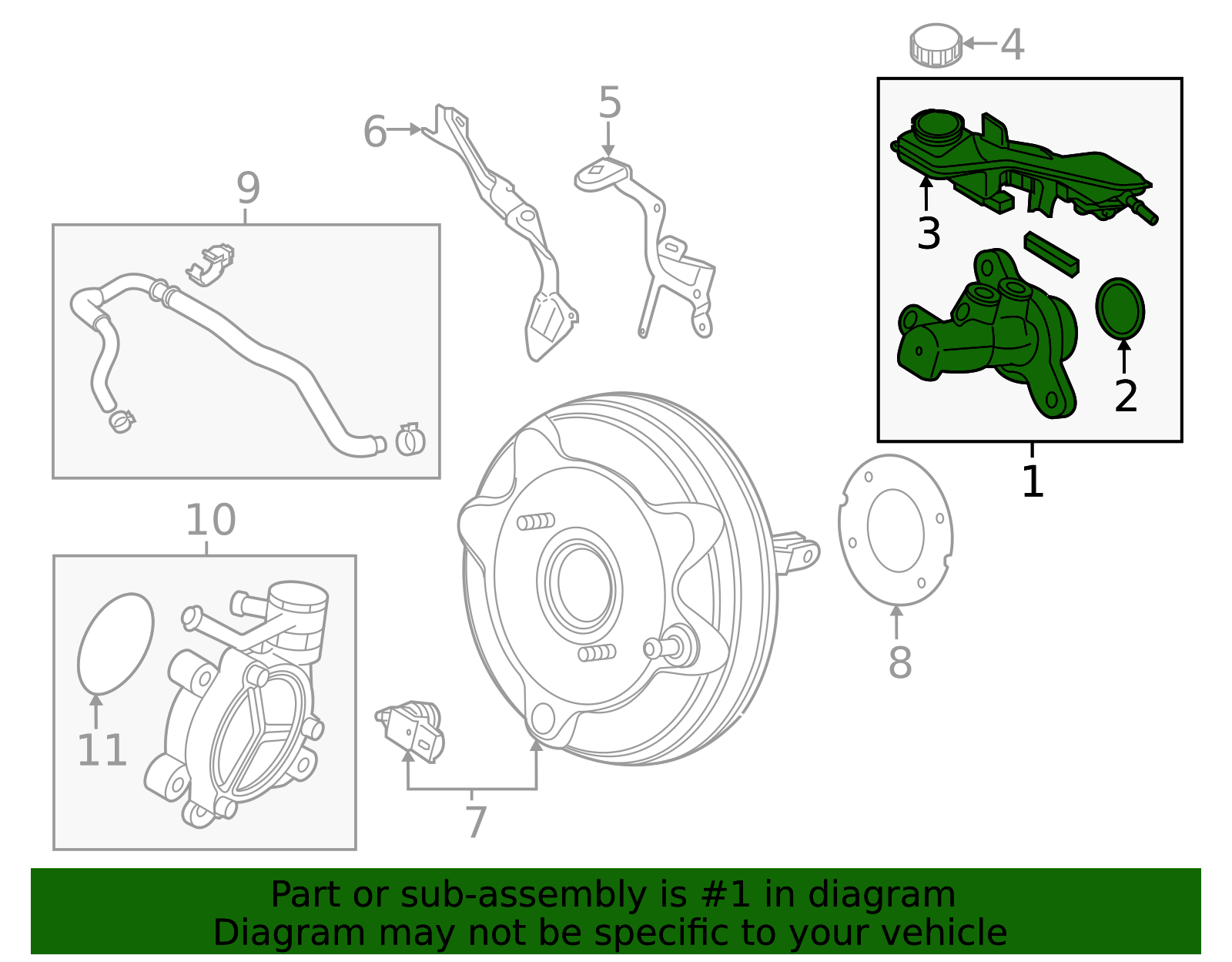 Master Cylinder - Scion (47201-WB001)