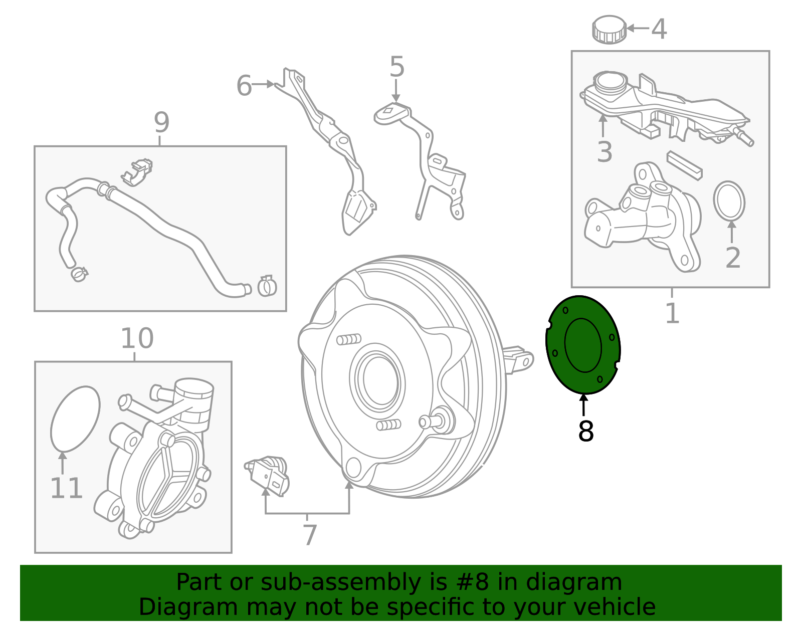 Booster Gasket - Scion (44785-WB001)