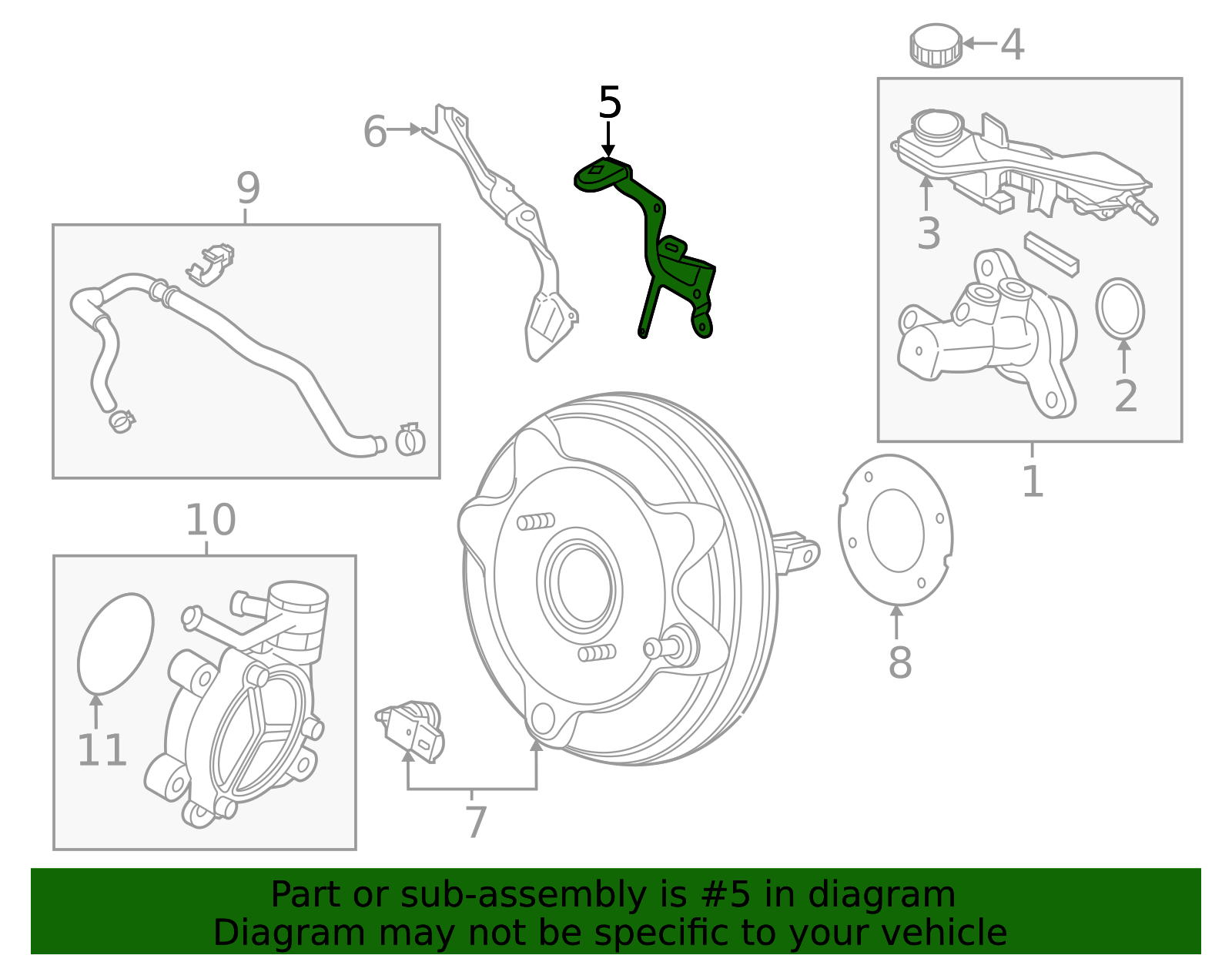 Mount Bracket - Scion (47233-WB001)