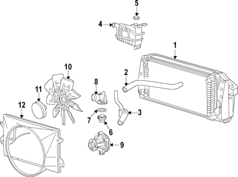 Cooling System for 2008 Ford Expedition #0