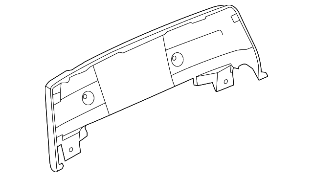 Genuine BMW 65-50-9-292-449 | Back Panel Trim | FREE Shipping on Most ...