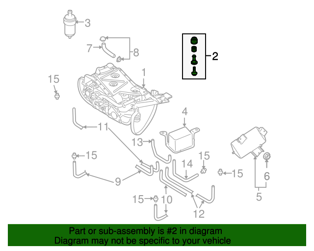 Compressor Assembly Mount Kit 3D0-698-505