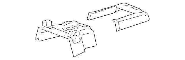 Floor Panel Reinforcement - GM (25887539)