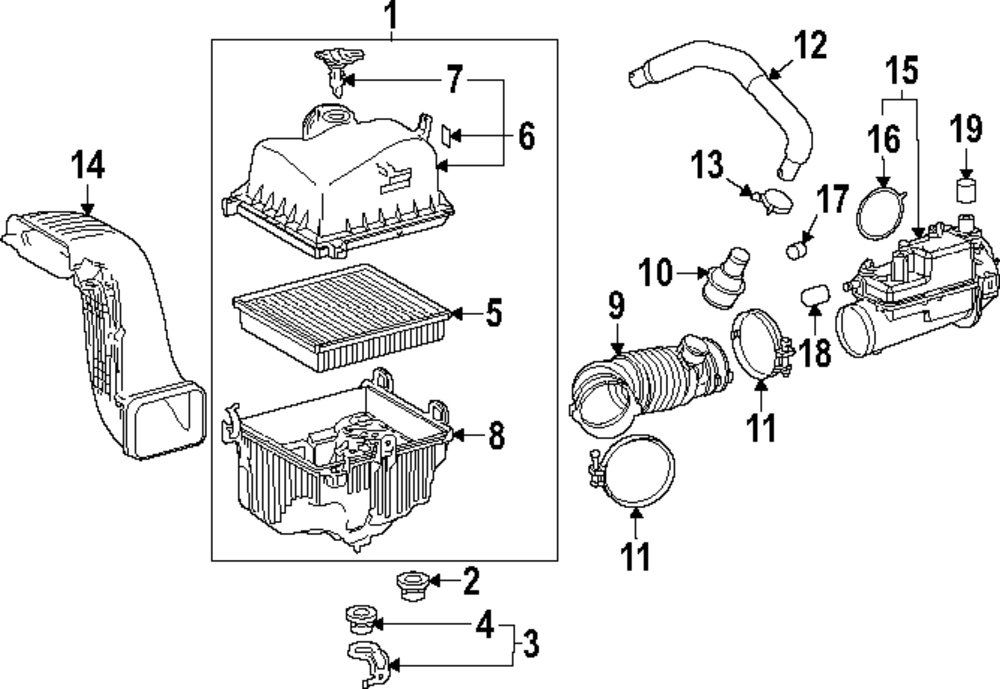 Air Inlet Hose - Toyota (17881-F0200)