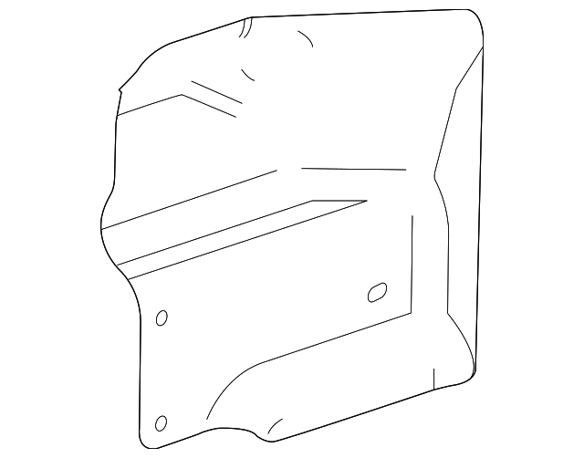 20142019 Chevrolet Corvette Starter Heat Shield 12656132 GM