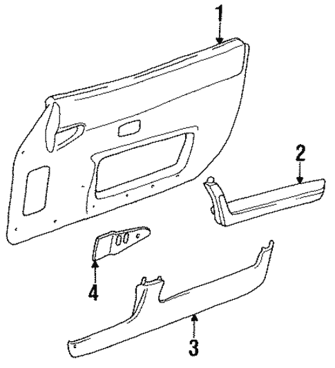 Interior Trim for 1987 Porsche 944 #0