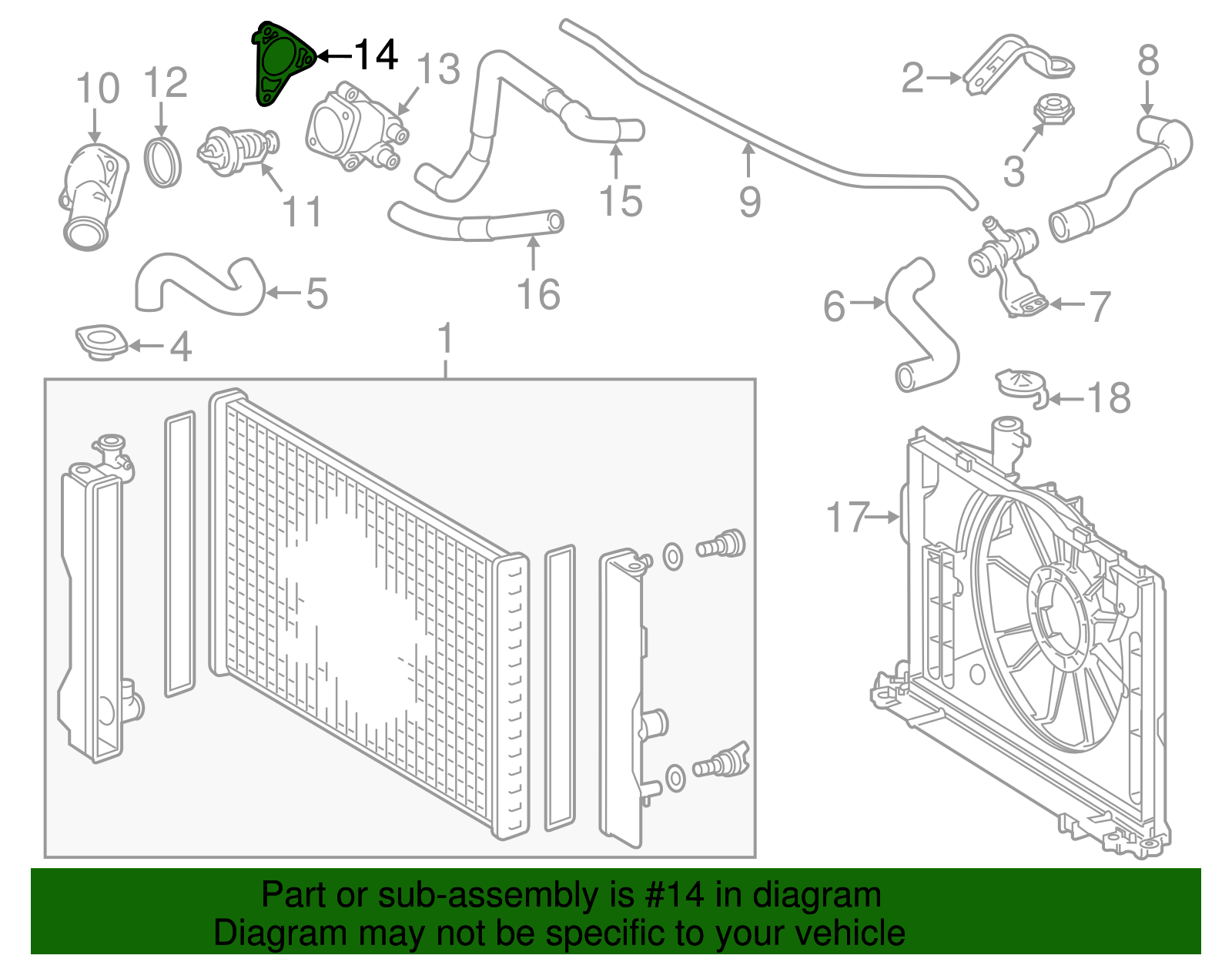 Housing Gasket - Scion (16326-37030)