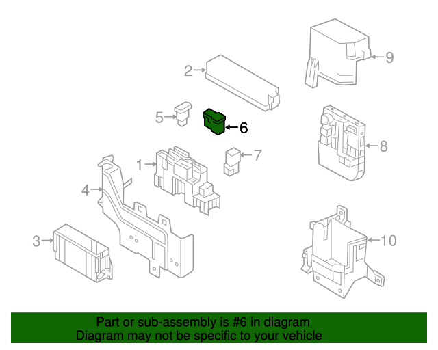 20152018 Chevrolet City Express Fusible Link 19317232
