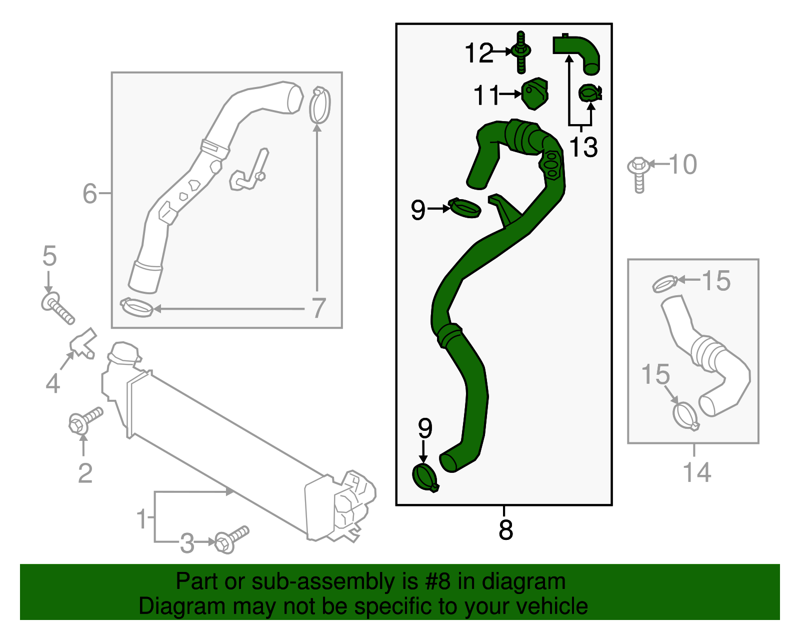 Duct Assembly - Ford (GD9Z-6C646-A)
