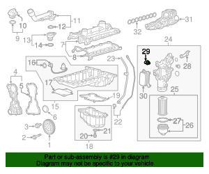 2009-2024 GM Engine Oil Pressure Sensor 12673134 | OEM Parts Online