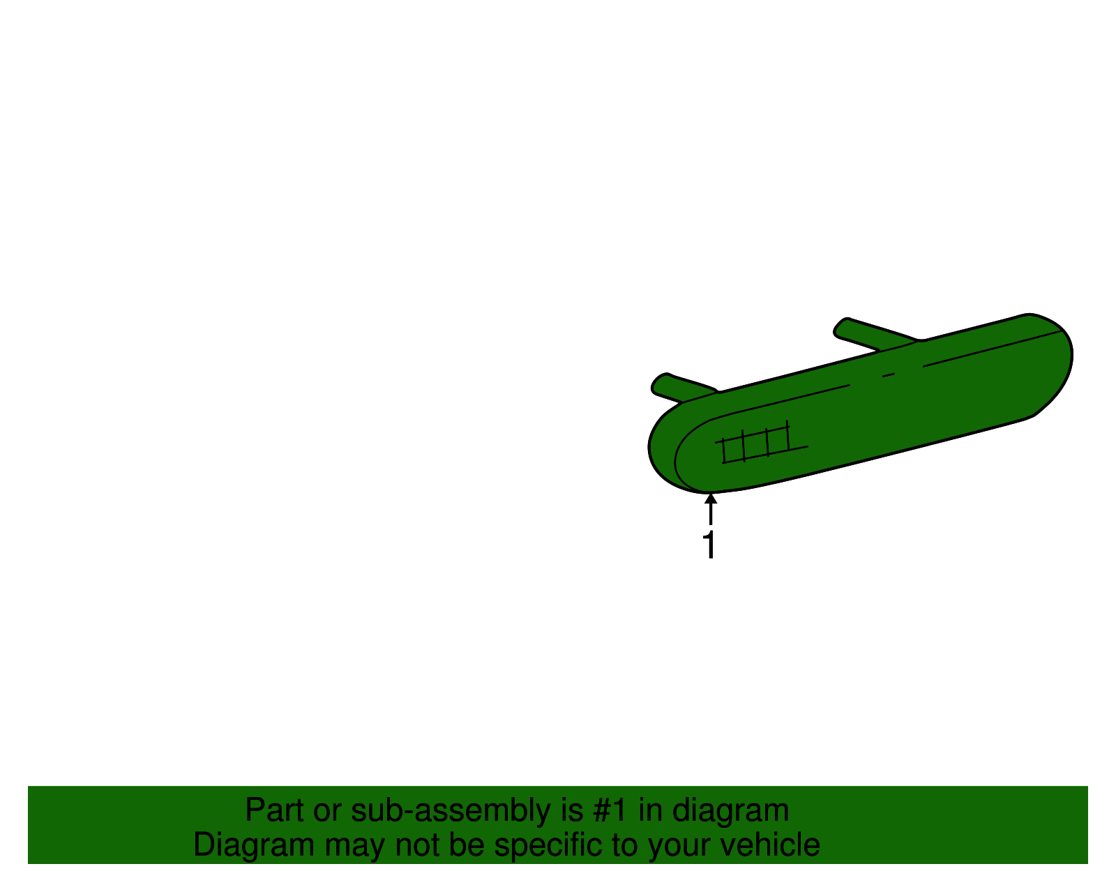 Reflector Panel - Ford (YF4Z-15A449-AA)