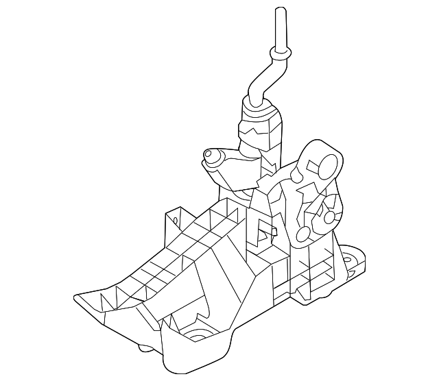 20122013 Mazda 3 Shifter Assembly BFD146100