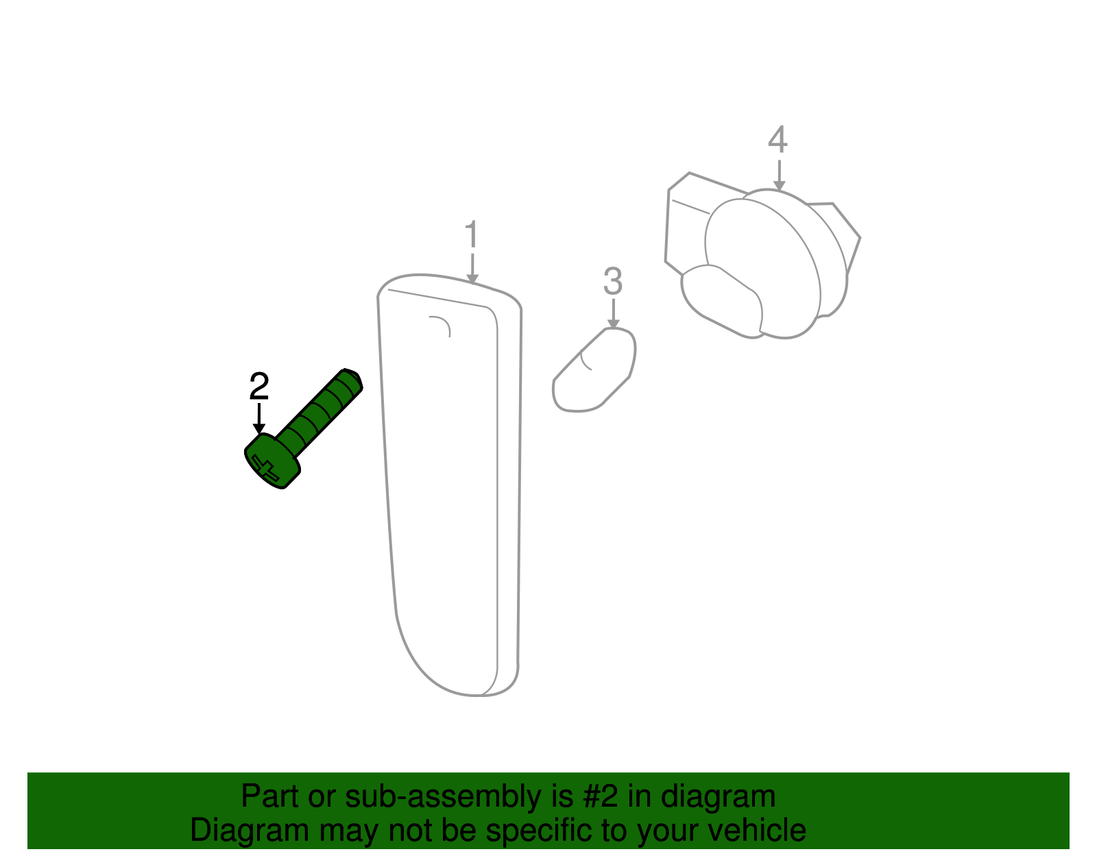 Multi-Purpose Bolt - GM (11504655)