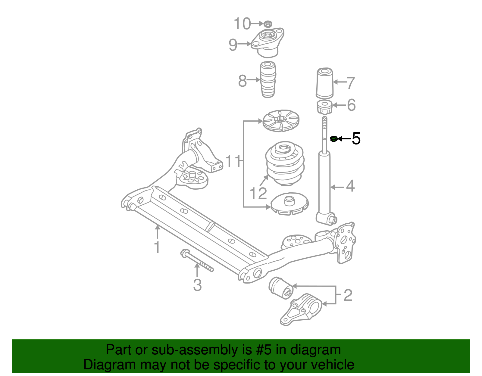 Shock Lock Ring - Volkswagen (N-023-641-1)