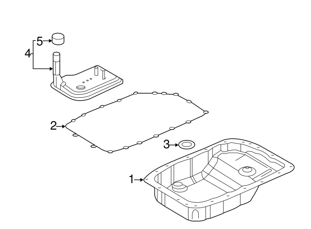 GM OEM Automatic Transmission-Pan Gasket 29549684