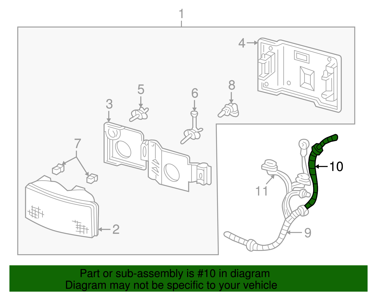 Multi-Purpose Pigtail Kit with Splices - GM (19301866)