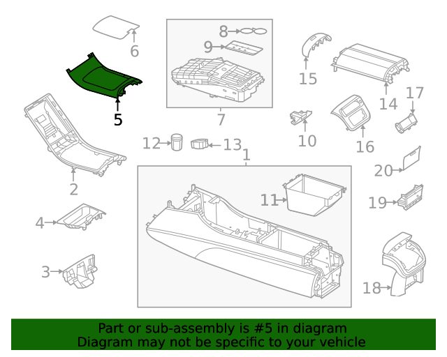 223-680-64-06 - Trim Bezel 2021-2024 Mercedes-Benz | Mercedes-Benz  