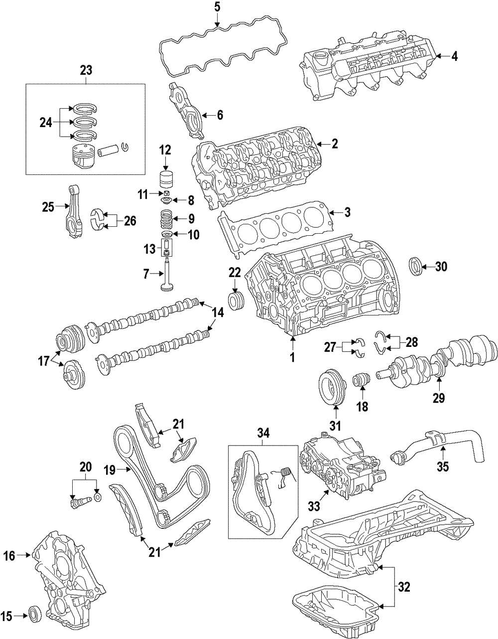 Genuine Mercedes-Benz Camshaft Gear 156-050-37-47