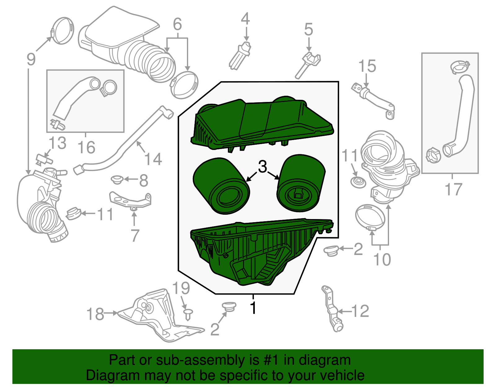 Air Cleaner - GM (84100702)