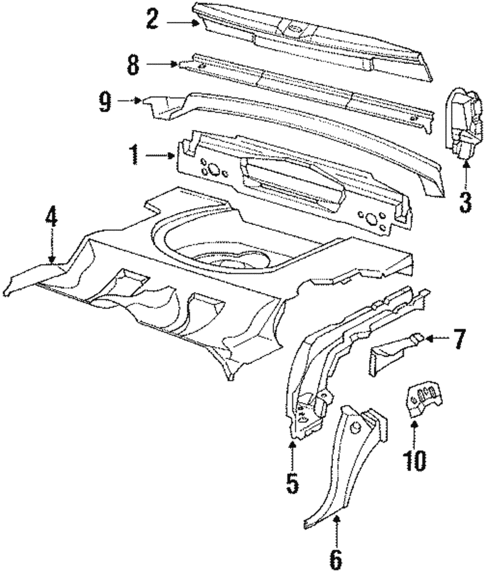 Panel-R/End - GM (20631614)