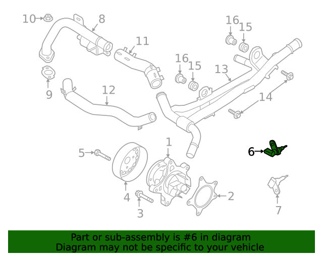 39220-2M425 - Coolant Temp Sensor 2020-2024 Kia | Kia.Parts Store