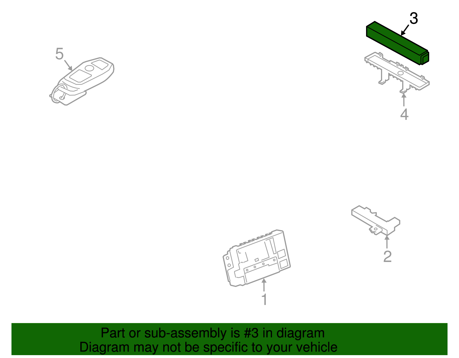 Ignition Immobilizer Module - Ford (HC3Z-15607-D)