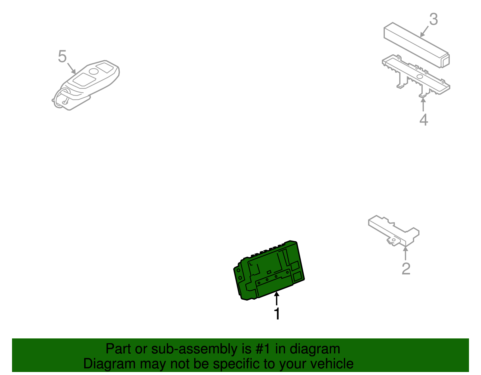 Control Assembly - Ford (GG9Z-15604-E)