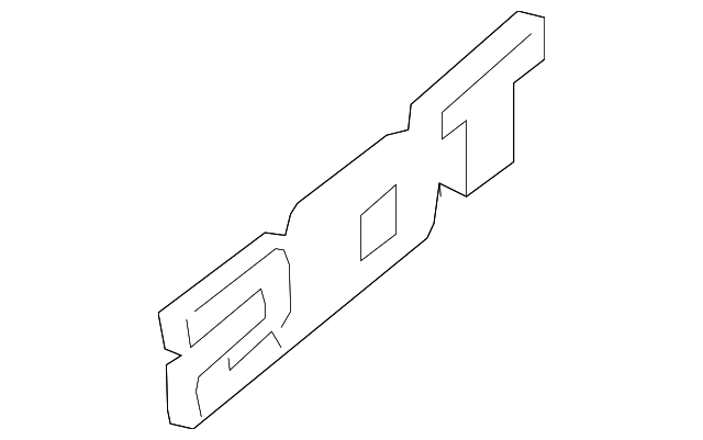 Plate - Cadillac (84139938)