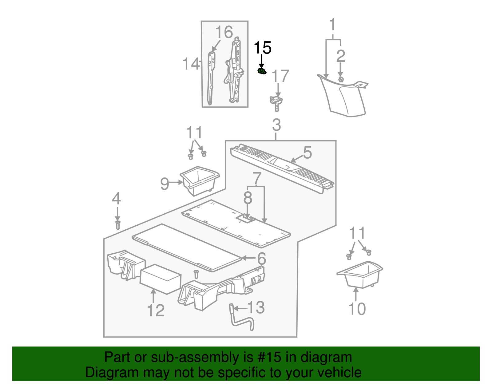 Multi-Purpose Retainer - GM (11610525)