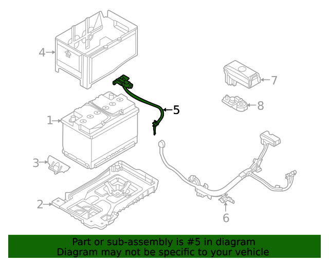 20212023 Hyundai Elantra Battery Temperature Sensor 37180AB000 OEM Parts Online